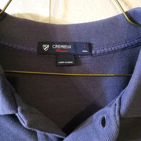 Cremieux Men's Polo Shirt L - Picture 3 of 5
